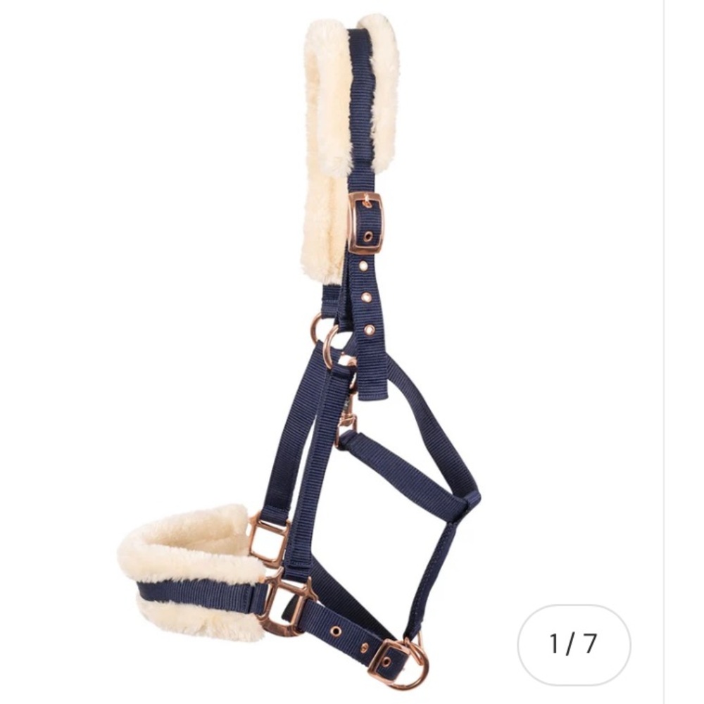 Rose gold horse halter SOLD